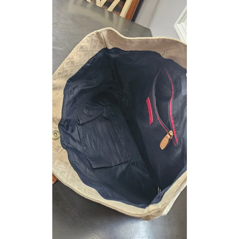 Tommy‎ Hilfiger Tan and Brown Tote